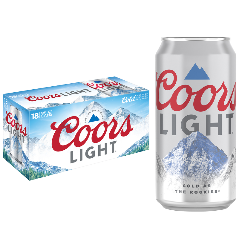 Coors Light 18pk 12oz Can 4.2% ABV