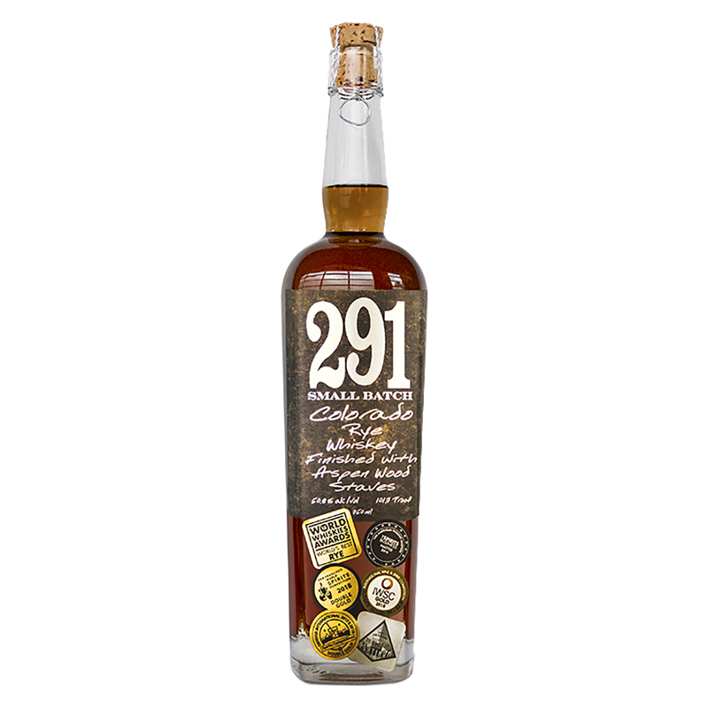 291 Colorado Rye Whiskey Small Batch 750ml (101.6 Proof)