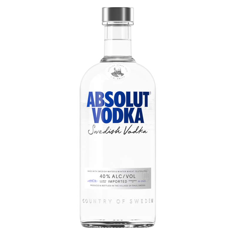 Absolut Vodka 750ml (80 Proof)