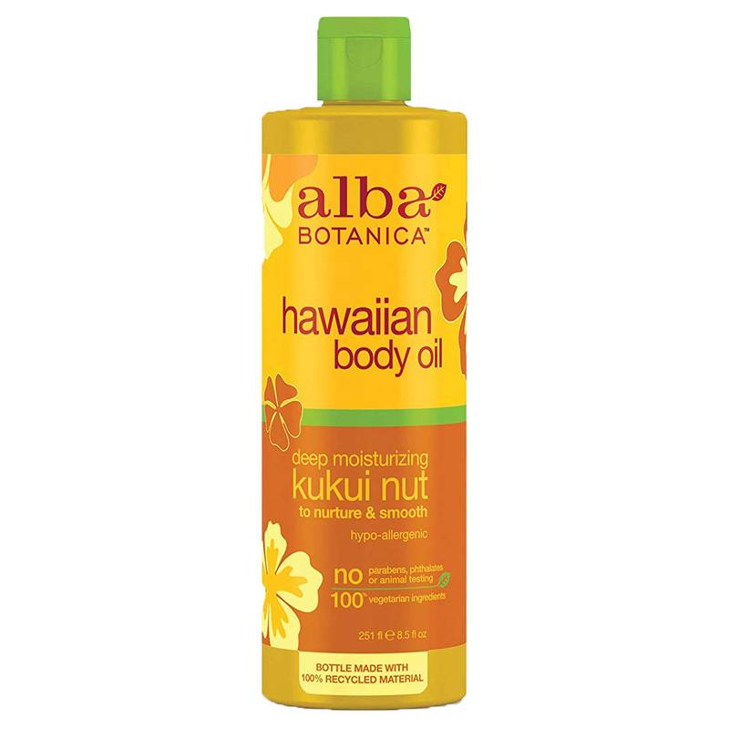 Alba Botanica Hawaiian Spa Treatment Body & Massage Oil 8.5oz