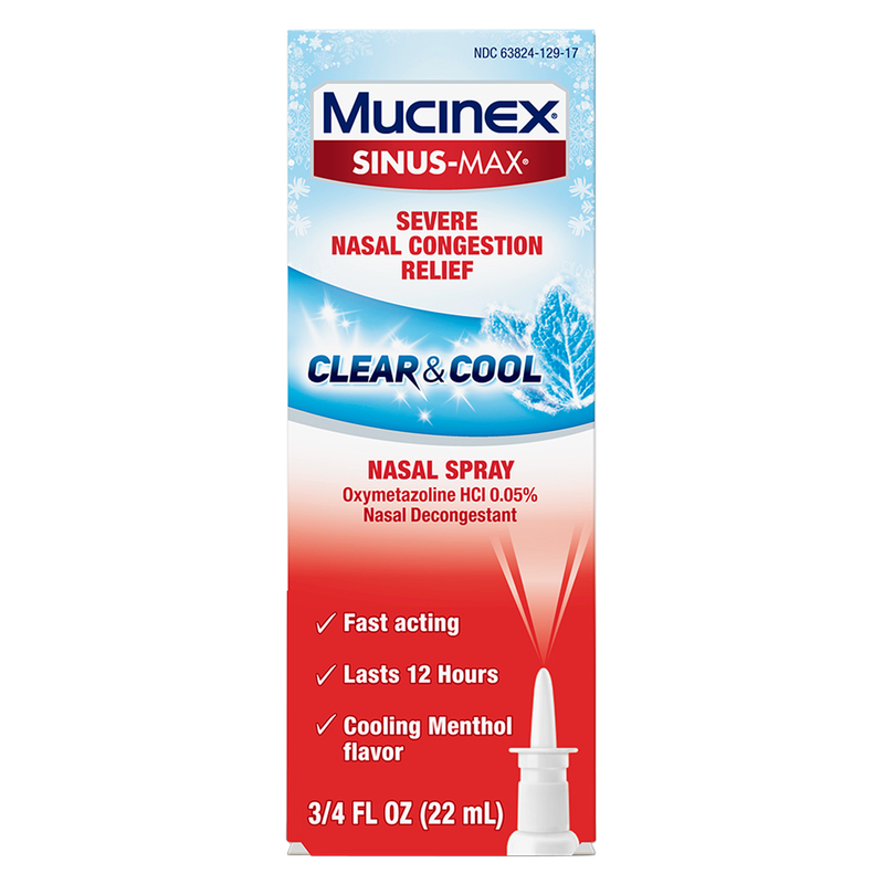 Mucinex Sinus-Max Severe Nasal Congestion Relief Nasal Spray 0.75oz
