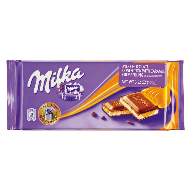 Milka Milk Chocolate Caramel Bar 3.5oz