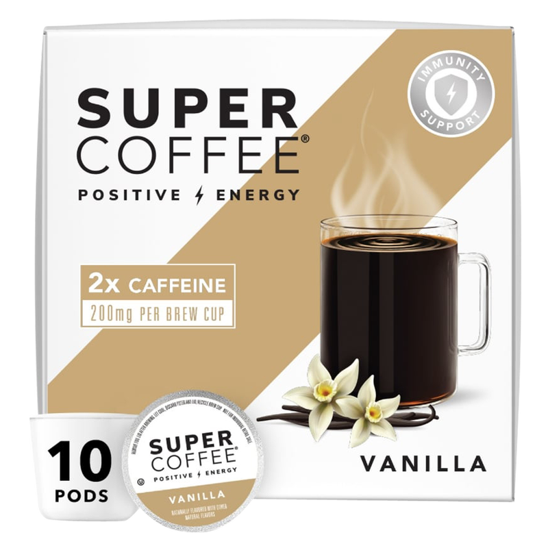 Super Coffee Vanilla Super Pods 10ct