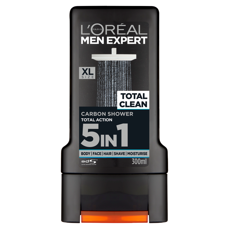 L'Oreal Men Expert Invincible Sport 5-in-1 Shower Gel, 300ml