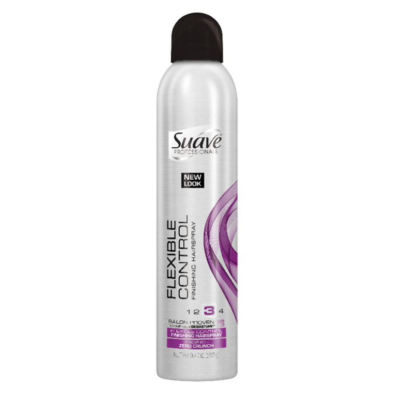 Suave Professionals Flexible Control Finishing Hairspray by Suave for Unisex 9.4oz
