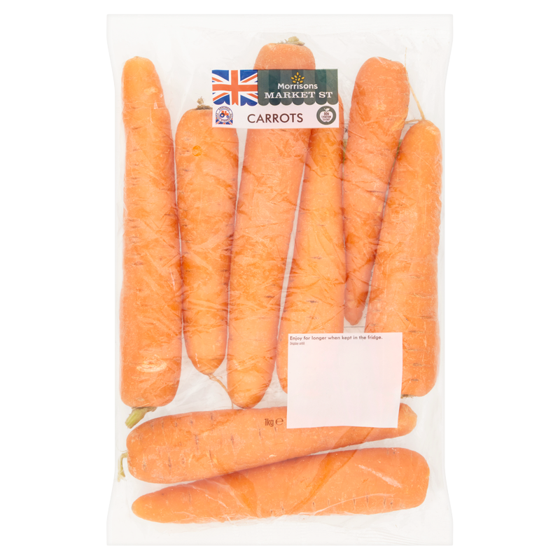 Morrisons Carrots, 1kg