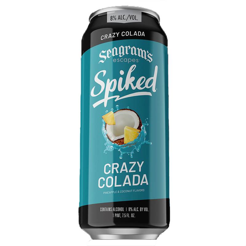 Seagrams Spiked Crazy Colada 23.5oz Can 8.0% ABV