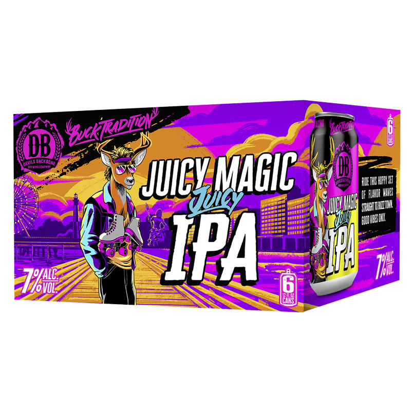 Devils Backbone Juicy Magic Juicy IPA 6pk 12oz Can 7% ABV