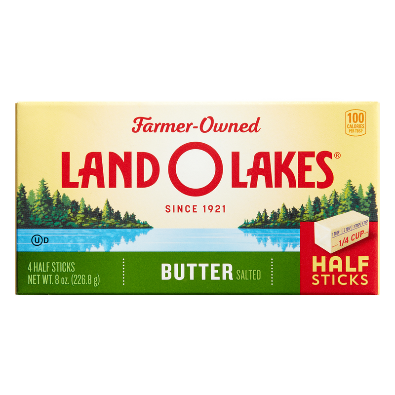 Land O'Lakes Salted 1/2 Sticks Butter 4ct