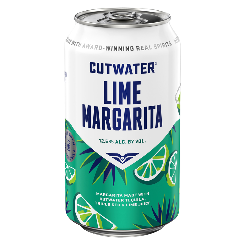 Cutwater Tequila Lime Margarita 4pk 12oz Cans 12.5% AB