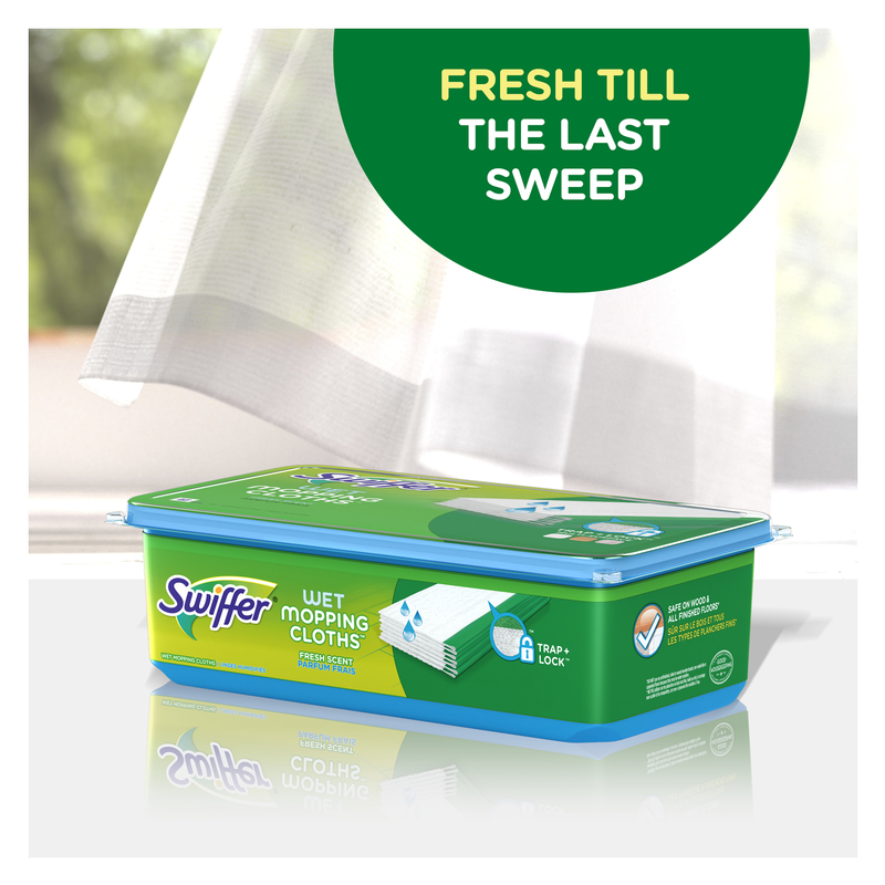 Swiffer Sweeper Wet Sweeping Cloths 24ct Cleaning fast delivery by