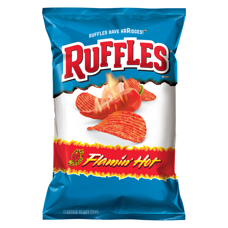 Ruffles Flamin' Hot Potato Chips 8oz
