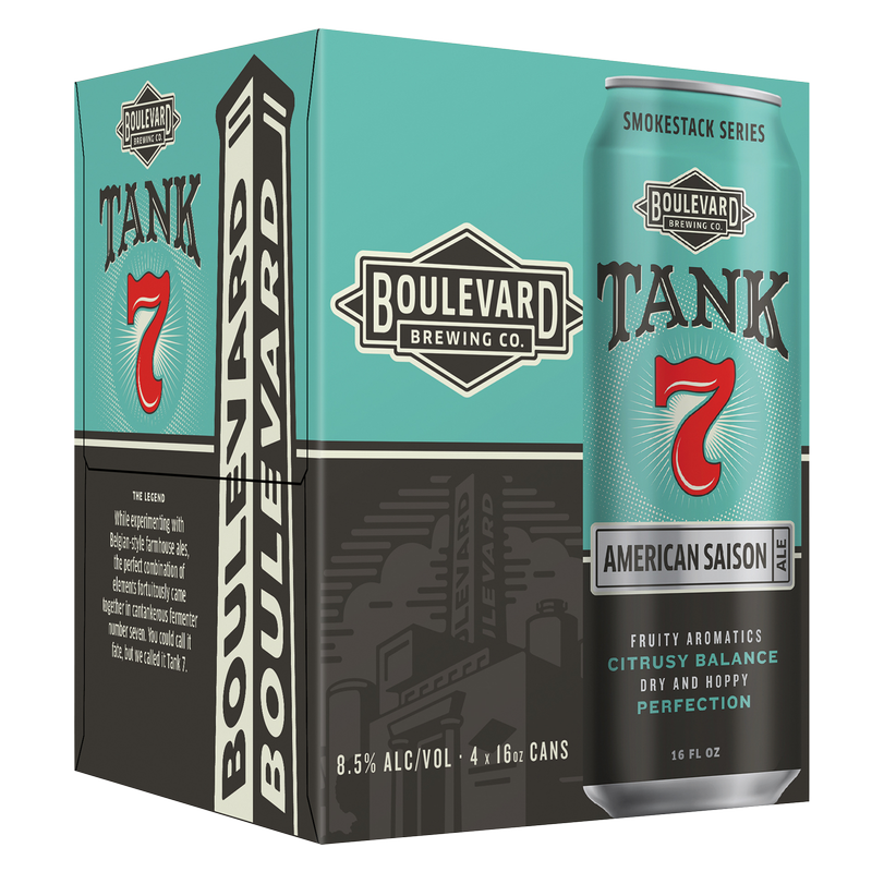 Boulevard Brewing Company Tank 7 American Saison 4pk 16oz Can