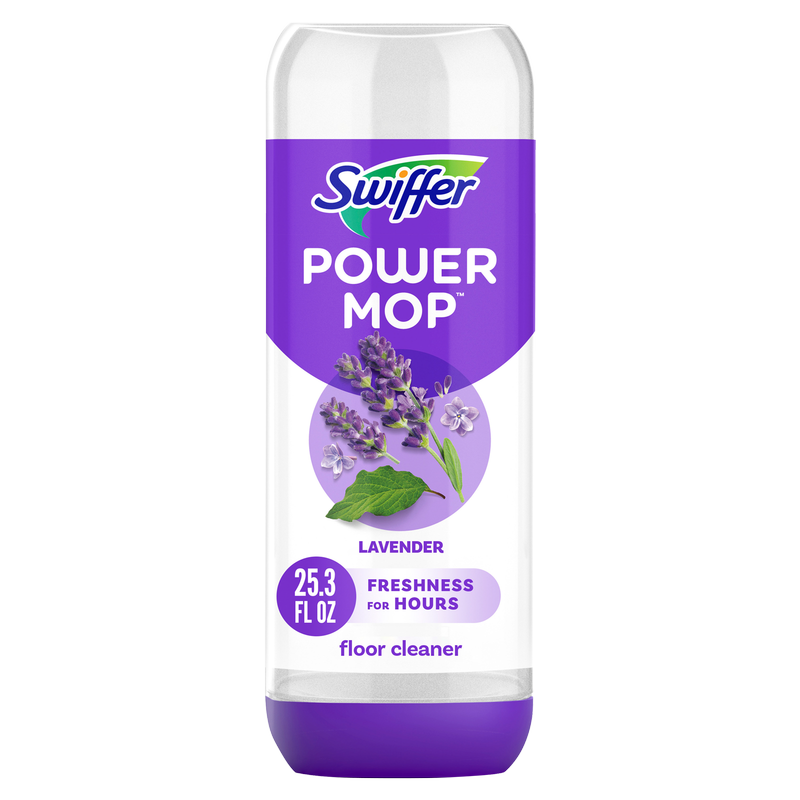 Swiffer PowerMop Floor Cleaning Solution in Lavender Scent 25.3 oz