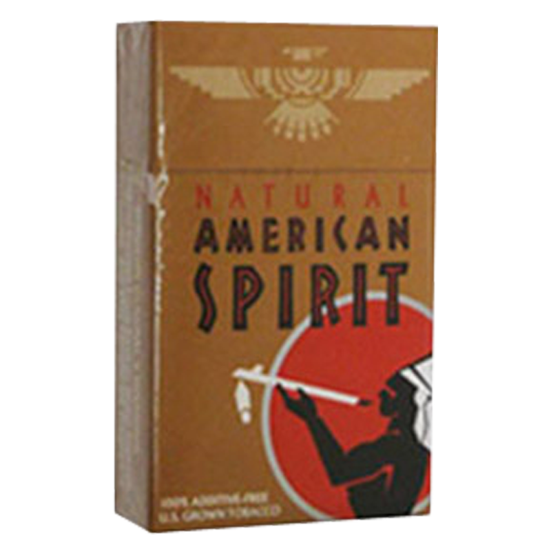 American Spirit Natural Balanced Taste Hunter Box Cigarettes