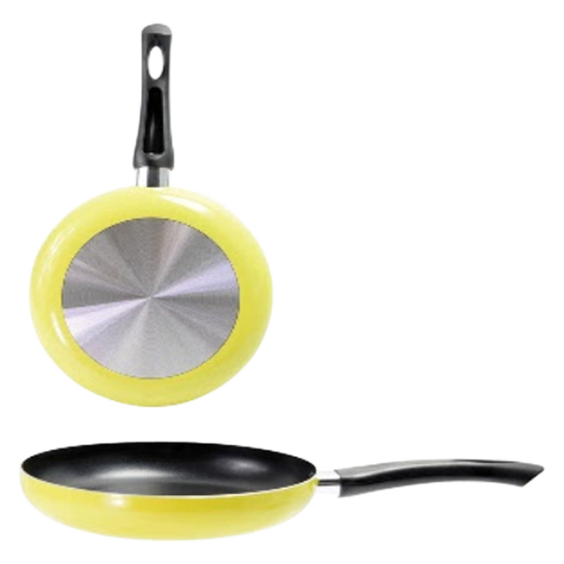 Euro-Home Non Stick Fry Pan Yellow 11in