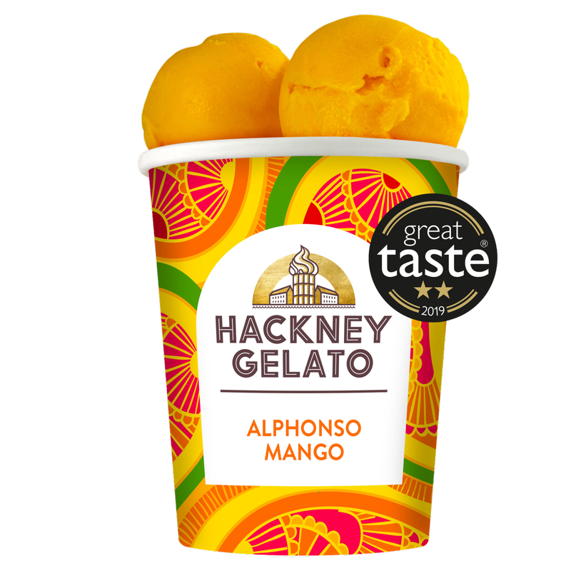 Hackney Gelato Alphonso Mango Sorbet, 460ml