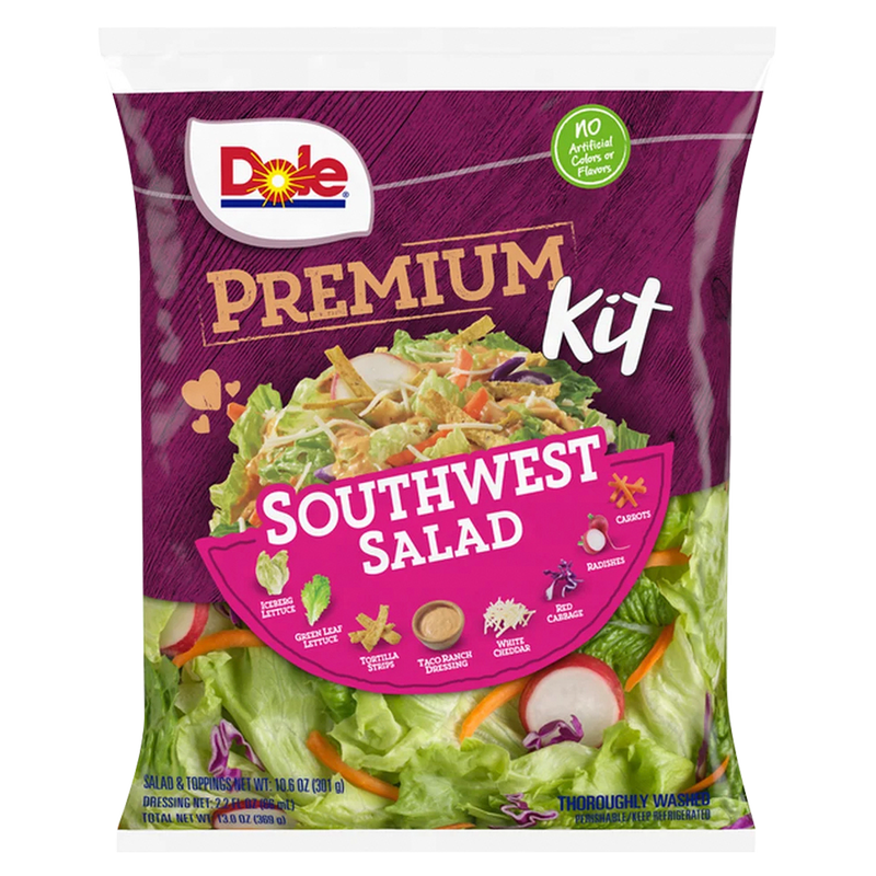Dole Premium Southwest Salad Kit - 13oz