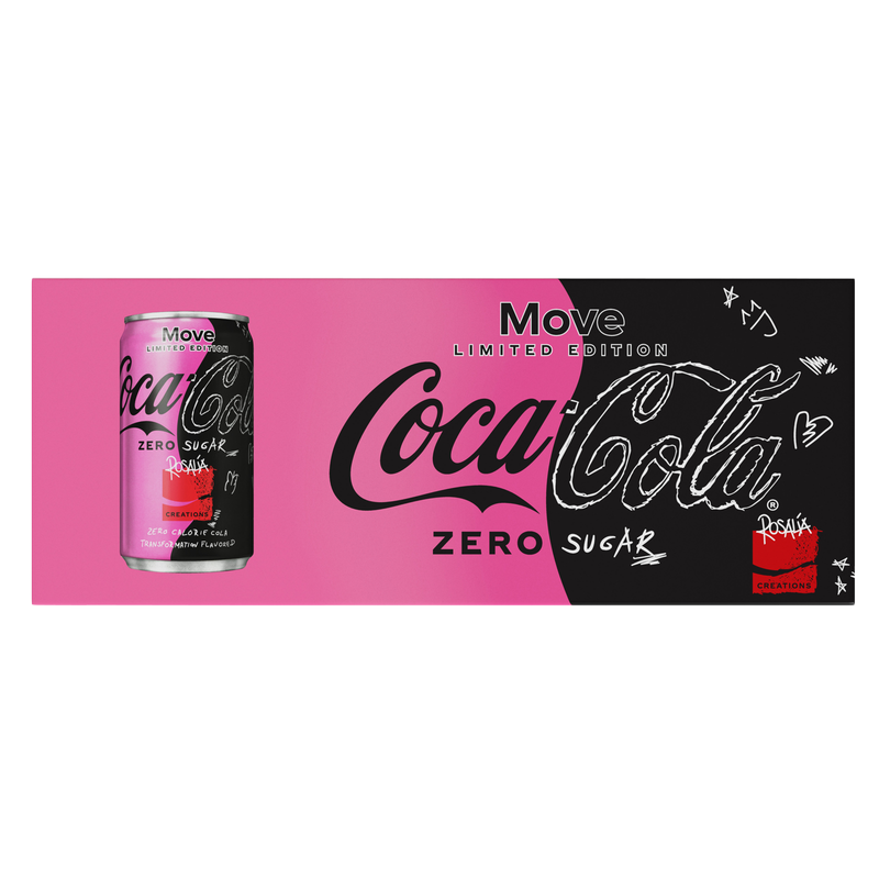 Coke Creations Zero Sugar Move 10pk 7.5oz Mini Can