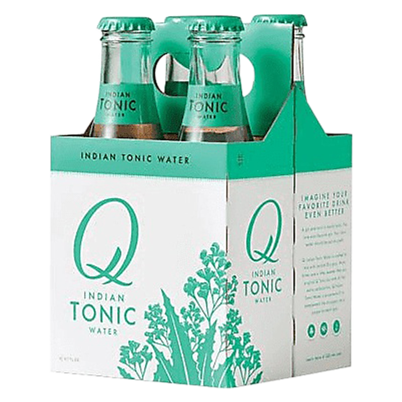 Q Drinks Indian Tonic Water 4pk 6.7oz
