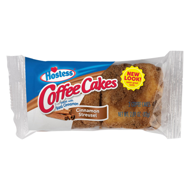 Hostess Cinnamon Streusel Coffee Cakes Single Serve 2ct