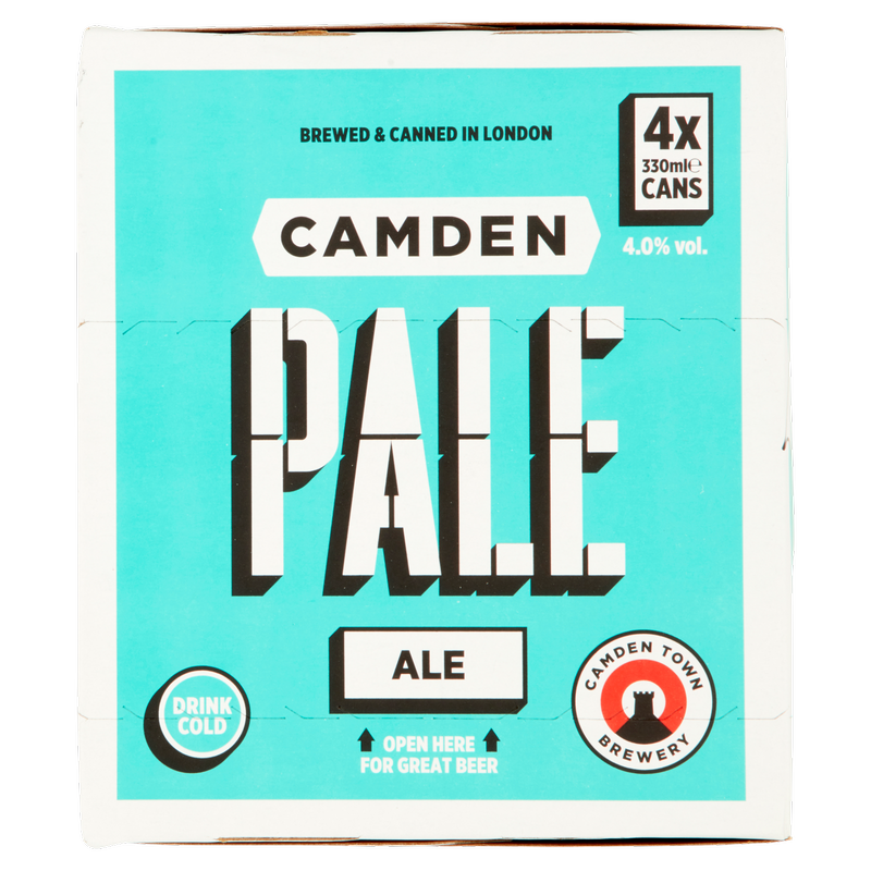 Camden Pale Ale, 4 x 330ml Alcohol fast delivery by App or Online