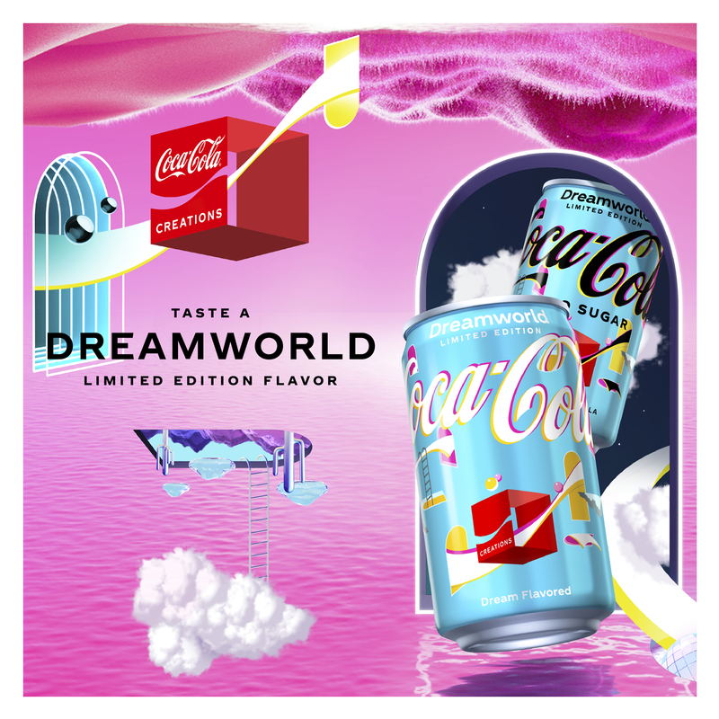 Coca-Cola Dreamworld Mini Cans 10pk 7.5oz Can