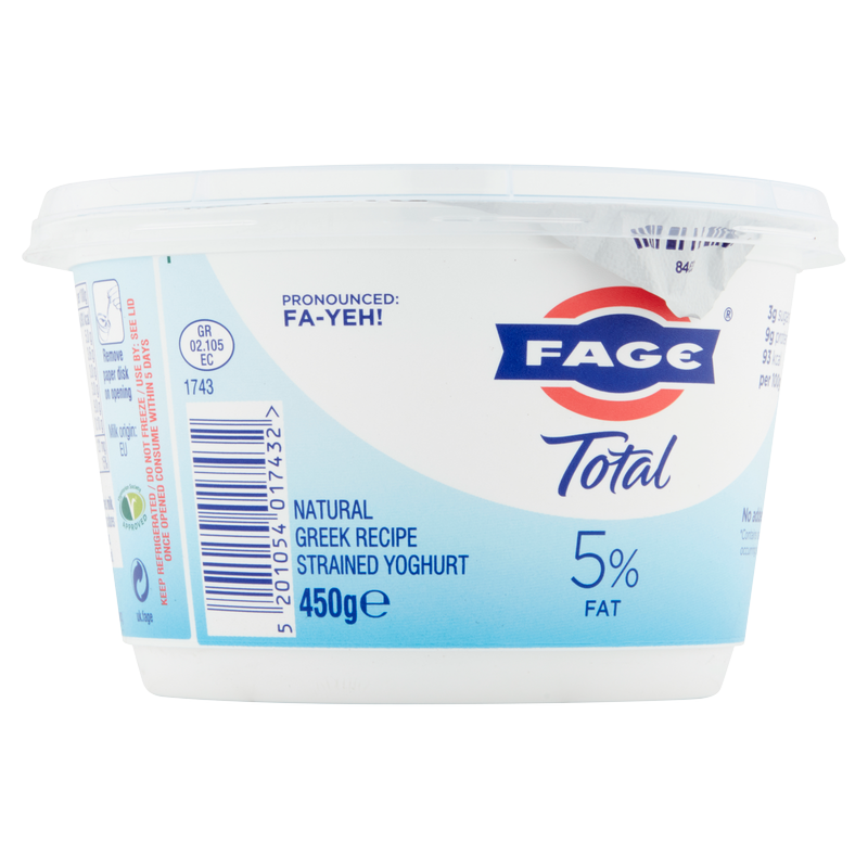 FAGE Total 5% Fat Natural Yoghurt, 450g