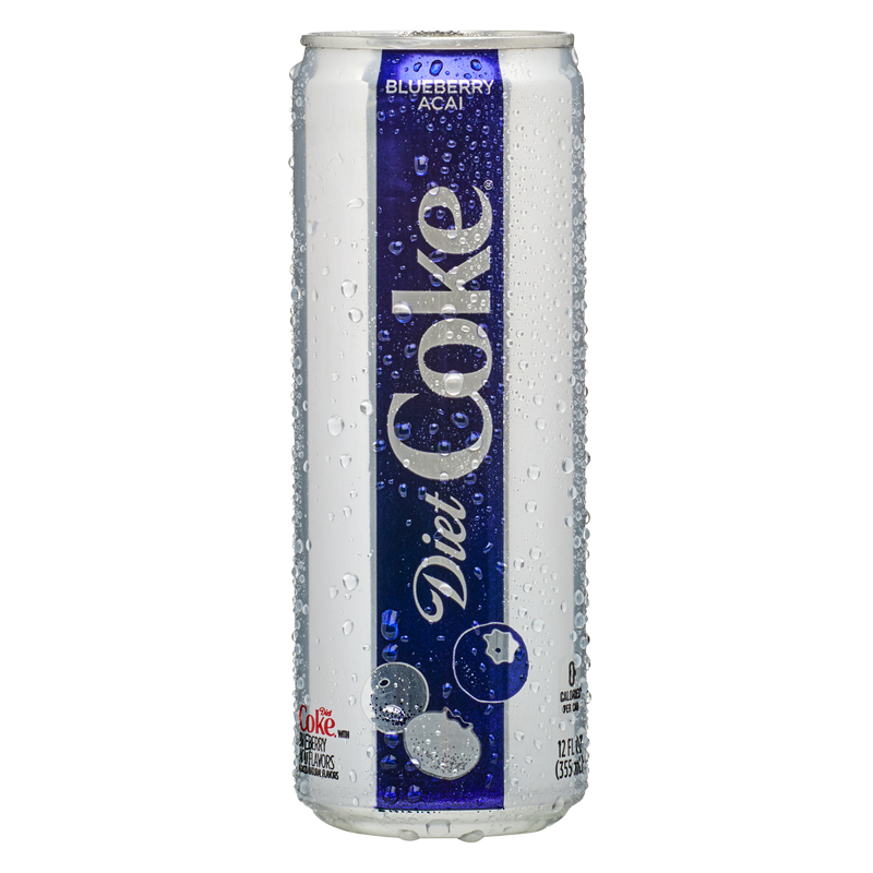 Diet Coke Sleek Blueberry Acai 12oz