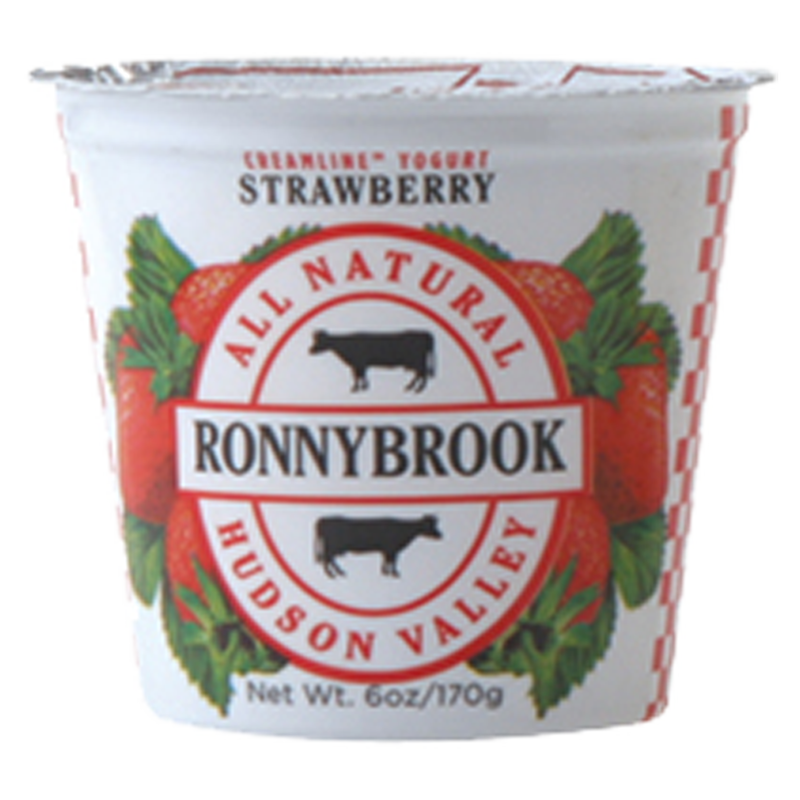 Ronnybrook Strawberry Yogurt 6oz