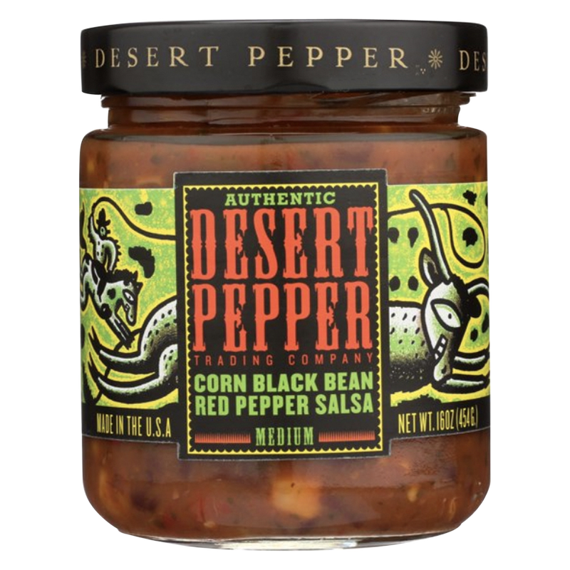 Desert Pepper Corn Bean Salsa 16oz