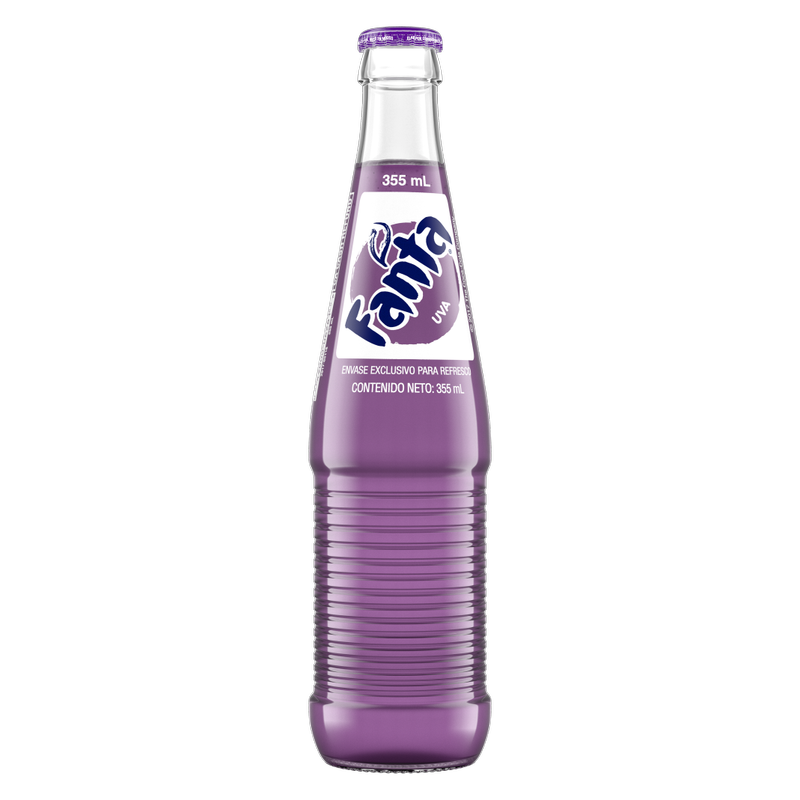 Fanta Grape Fruit Soda Soda Soft Drink, 12 fl oz