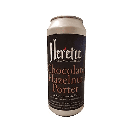 Heretic Brewing Chocolate Hazelnut Porter 4pk 16oz Can