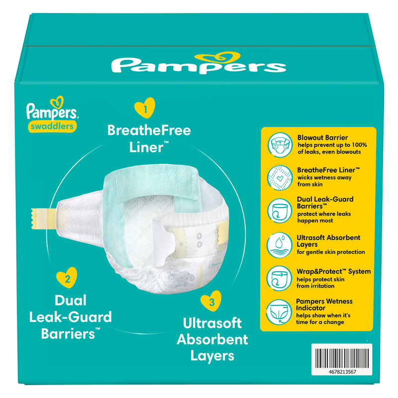 Dropship Pampers Swaddlers ACountive Baby Diapers - Size 6, 88