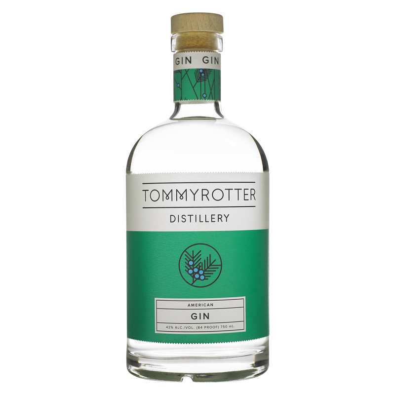 Tommyrotter Gin 750ml (84 Proof)