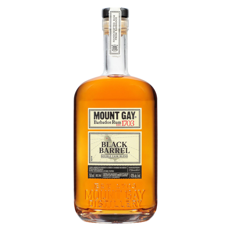 ​Mount Gay Black Barrel Double Cask Blend Rum 750ml