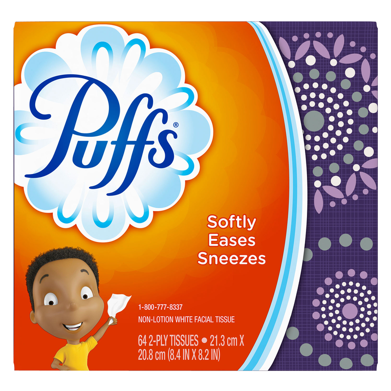 Puffs Basic Tissue Box 64ct