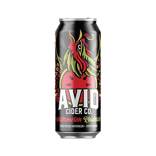 AVID Cider Co. Watermelon Rhubarb Single 19.2oz Can