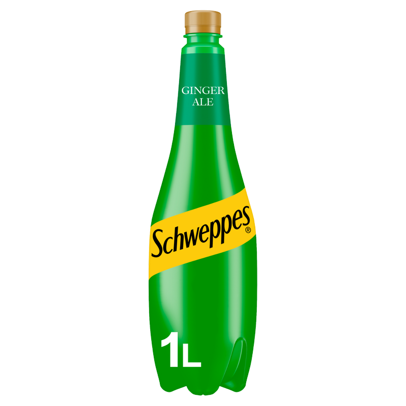 Schweppes Canada Dry Ginger Ale, 1L