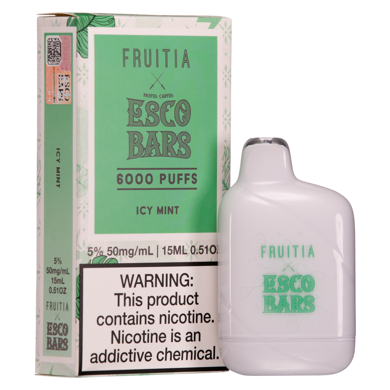 Esco Bars Icy Mint Disposable Vape 6000 Puff