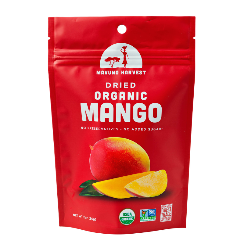 Mavuno Harvest Organic Unsweetened Dried Mango - 2oz