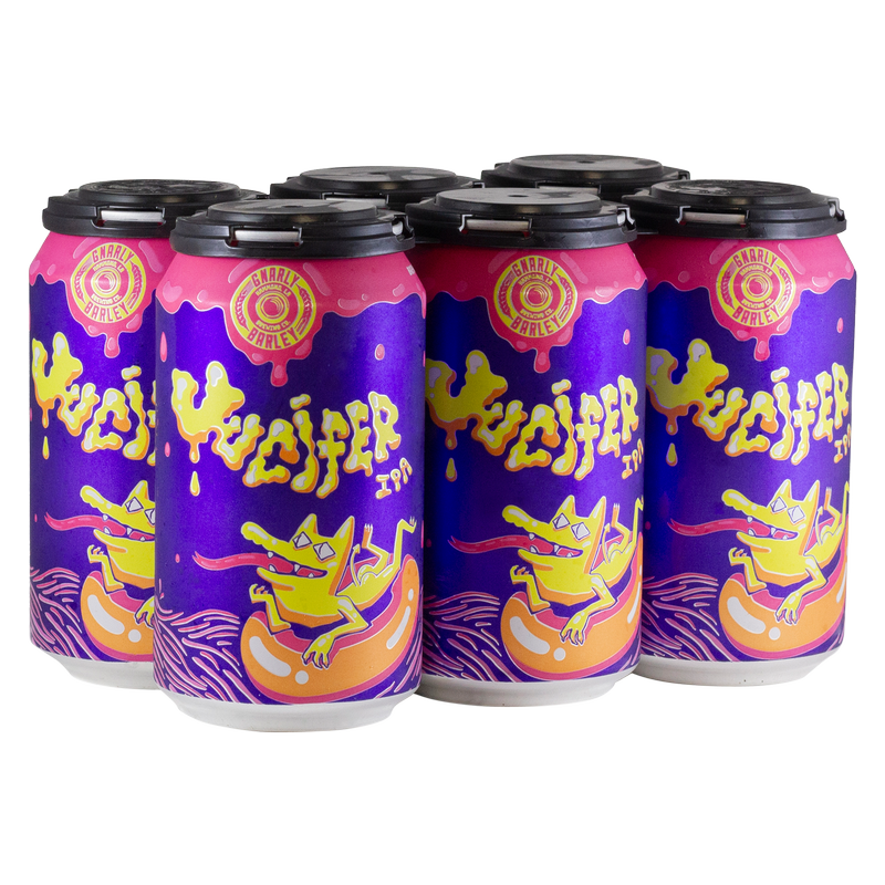 Gnarly Barley Jucifer Juicy Hazy IPA 6pk 12oz Can 6.0 ABV Alcohol