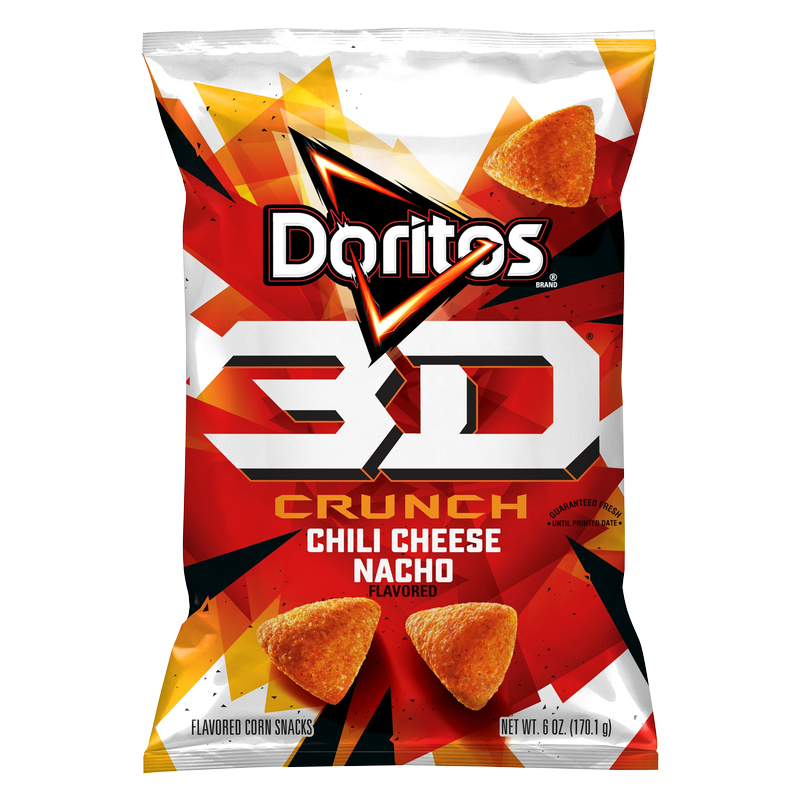 Doritos 3D Crunch Chili Cheese Nacho 2oz