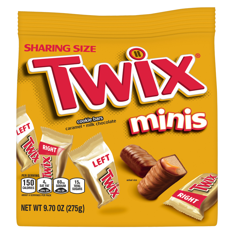 Twix Caramel Minis 9.7oz