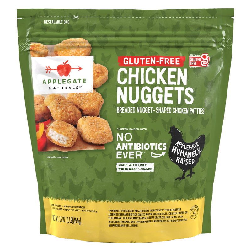 Applegate Natural Gluten Free Family Size Chicken Nuggets 16 oz