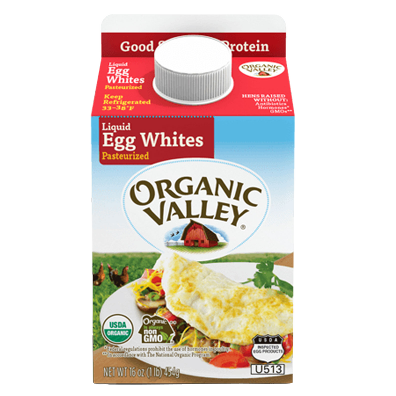 Organic Valley 100% Organic Pasteurized Egg Whites 16oz