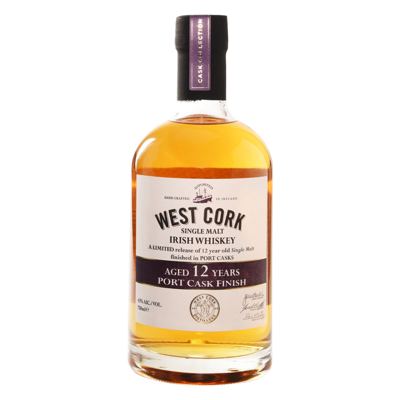 West Cork 12 Yr Port Irish Whisky 750ml
