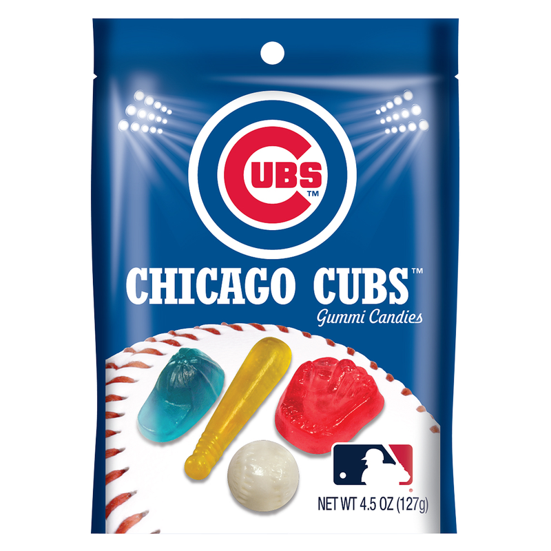Chicago Cubs Baseball Gummies 4.5oz Snacks fast delivery by App or Online