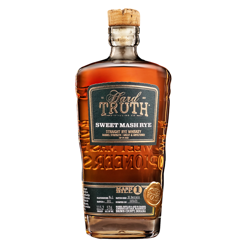Hard Truth Sweet Mash Rye 750ml (115.2 Proof) : Alcohol fast delivery ...