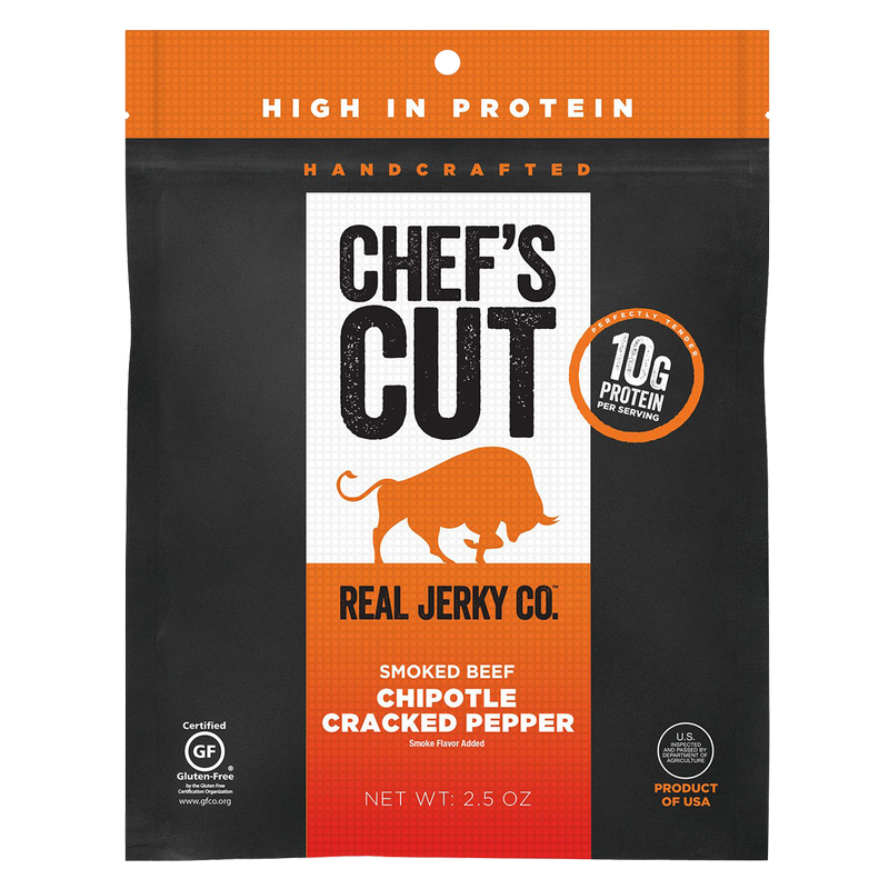 Chef's Cut Chipotle Cracked Pepper Steak Jerky 2.5oz